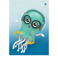 PULPO INTERACTIVO TURQUESA