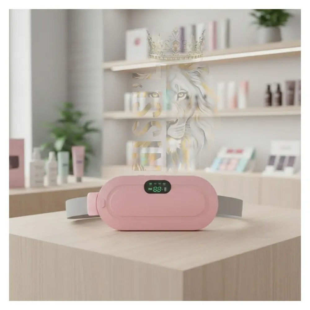 CINTURON TERMICO MASAJEADOR ELECTRICO PARA COLICOS MENSTRUALES