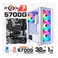PC GAMER AMD RYZEN 7 5700G 32GB DDR4 SSD 1TB