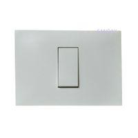 INTERRUPTOR SIMPLE NEVE UP PLACA BLANCO MATE Y DADO BLANCO VIMAR
