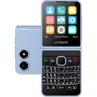 Celular Unnecto Snap USN01 4G Dual SIM Plegable Con Teclado QWERTY Y USB-C