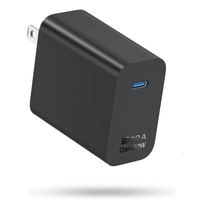 CUBO 1HORA GAN DE 30W CON PUERTO USB-C COLOR NEGRO