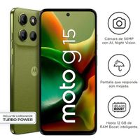 Celular Moto g15 4gb 256gb  verde