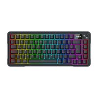 Teclado Redragon Ucal LCD Pro K724 Wireless Español Switch Mint - Black