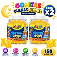 PACK 2 GOMITAS BUENAS NOCHES PARA NIÑOS 300 GOMITAS SOTTCOR LABS