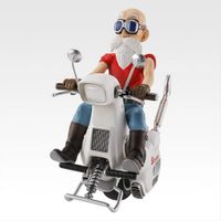 Maestro Roshi en Scooter S.Cargo Ichiban Kuji Dragon Ball Original