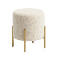 PUFF CANDY GOLD BEIGE OVEJERO