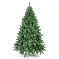 Arbol de Navidad Pino Nebrasca 210 Cm VERDE 1390 Puntas GIO HOME