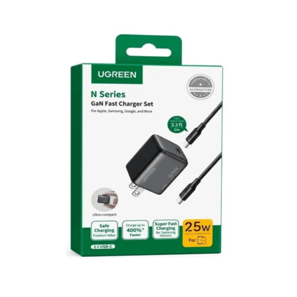 Cargador Completo Original Ugreen 25W