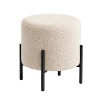 PUFF CANDY CLASSIC BEIGE OVEJERO
