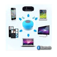 Parlante de ducha bluetooth a prueba de agua