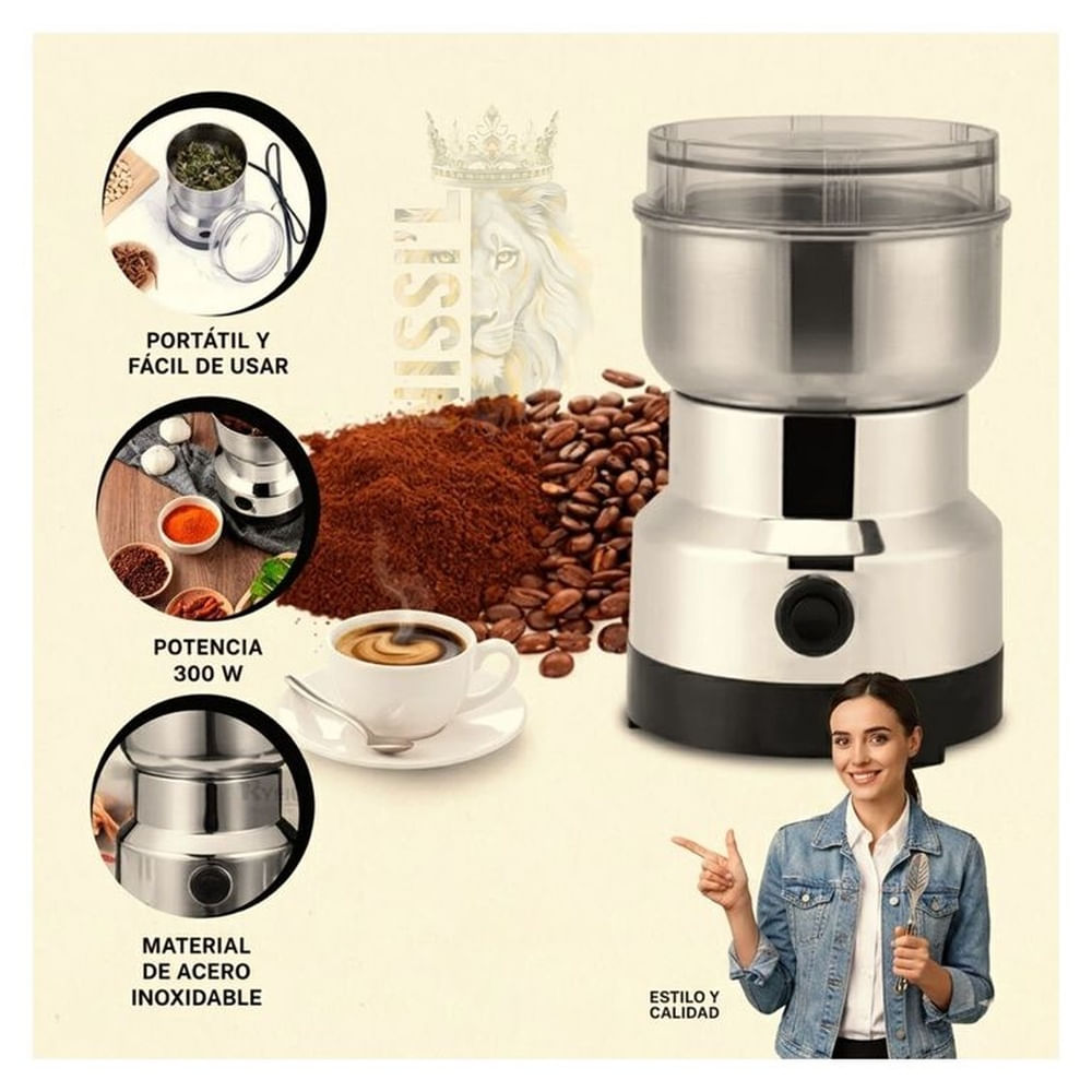 MINI MOLINO DE CAFE RAF CALIDAD Y POTENCIA