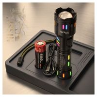 LINTERNA TACTICA RECARGABLE DE ALTA POTENCIA ILUMINACION PERFECTA