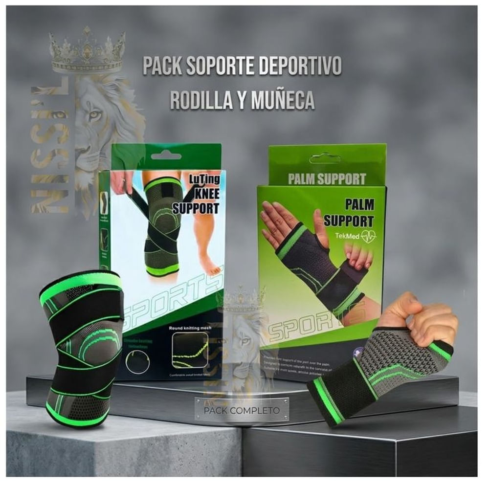 COMBO PERFECTO PARA RODILLA Y MUÑECA UNISEX