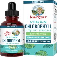 MaryRuths Gotas líquidas de clorofila delicioso sabor a menta vegano