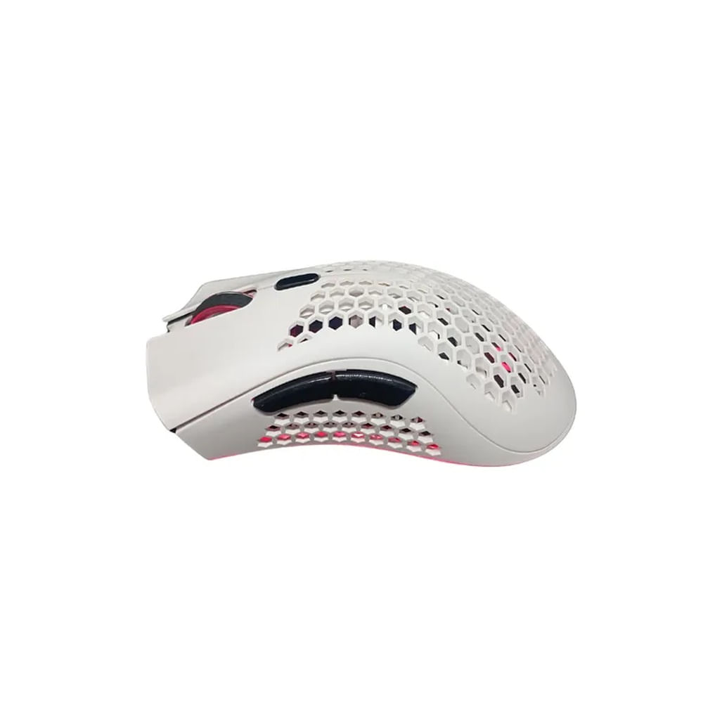 Mouse Gamer USB Inalambrico blanco Click Silencioso