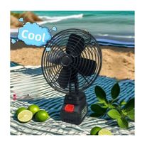 VENTILADOR PORTATIL CON DOBLE BATERIA PREMIUN
