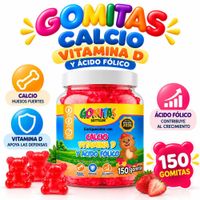 GOMITAS CALCIO NIÑOS 150 GOMITAS SOTTCOR LABS