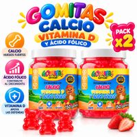 PACK 2 GOMITAS CALCIO NIÑOS 300 GOMITAS SOTTCOR LABS