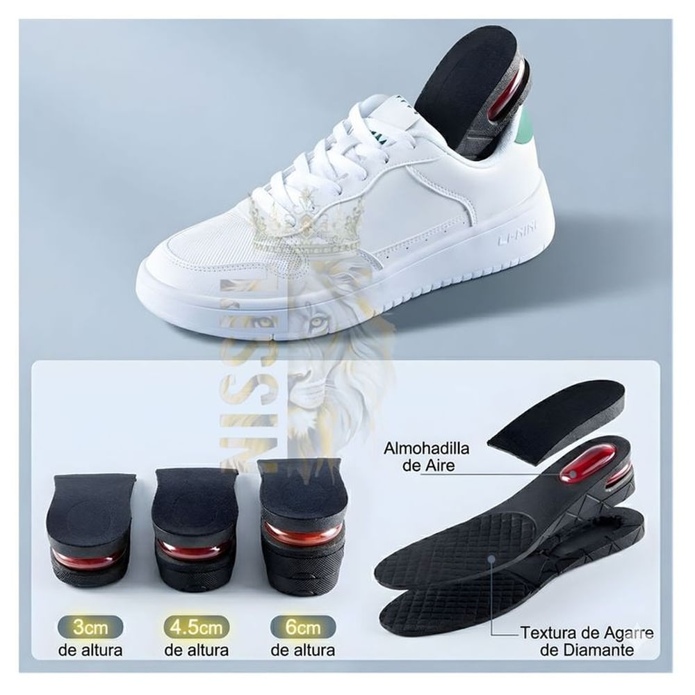 PLANTILLA ELEVADORA UNISEX VARIABLE