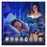 LAMPARA PARLANTE GALAXIA DE CIELO DISEÑO HUEVO DE DINOSAURIO CON BLUETOOTH