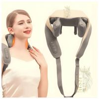 MASAJEADOR DE CUELLO Y ESPALDA RECARGABLE PREMIUN