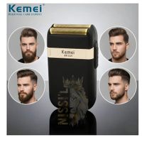 AFEITADORA PARA HOMBRE SHAVER PROFESIONAL KEMEI RECARGABLE