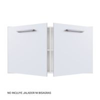 COMBO Orange: Modular Alto 120cm + 2 Puertas 60cm Blanco