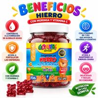 GOMITAS HIERRO PARA NIÑOS SOTTCOR LABS 150 UNIDADES