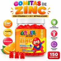 GOMITAS ZINC OROTATE NIÑOS 150 GOMITAS SOTTCOR LABS