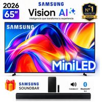 Televisor smart Samsung M70 65 4K UHD Mini LED Tizen OS UN65M70HAGXPE - Soundbar B450