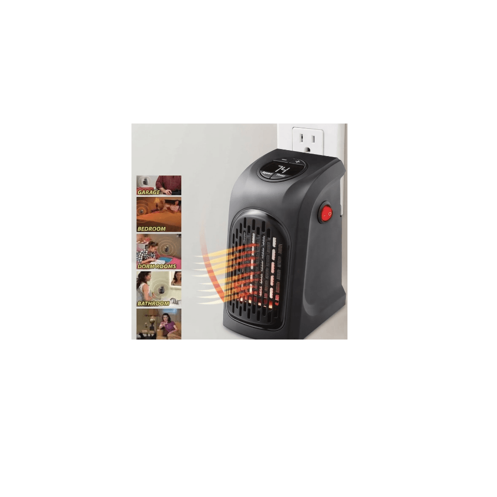 Calefactor Personal de Pared Termocerámico Portátil
