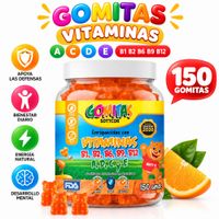 GOMITAS VITAMINAS PARA NIÑOS 150 GOMITAS SOTTCOR LABS