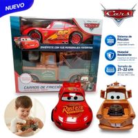 Coches De Friccion Rayo Mcqueen Y Mater Cars