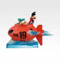 Goku & Bulma & Krillin — Figura del submarino Ichiban Kuji Dragon Ball Original