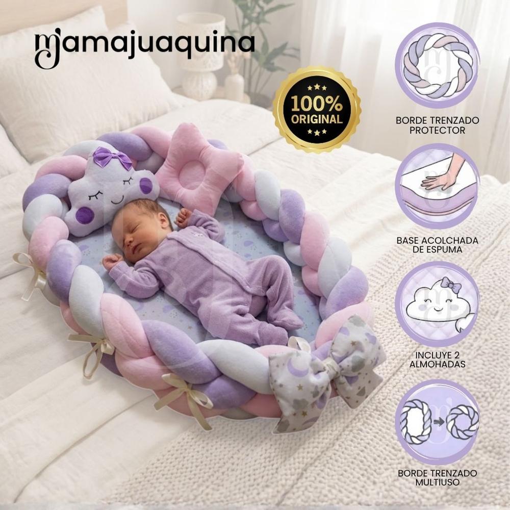 Moisés Nido Colecho Para Bebé NUBBY Edición Exclusiva Purple