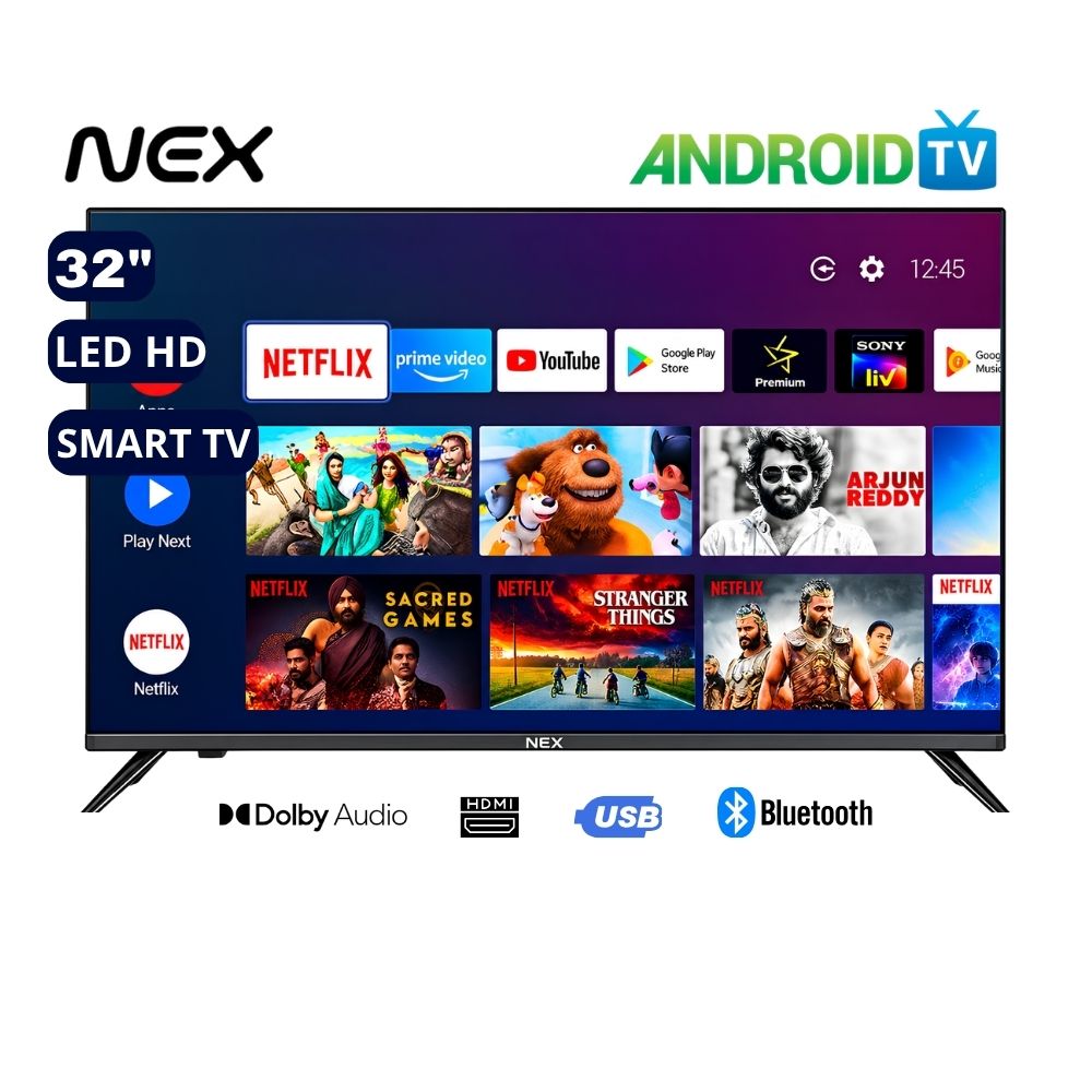 Televisor Nex 32 LED HD Smart TV TVLED32S Android TV