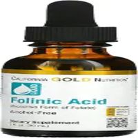 Ácido folínico Forma bioactiva de folato a partir de folinato de calcio sin alcohol 1 fl oz