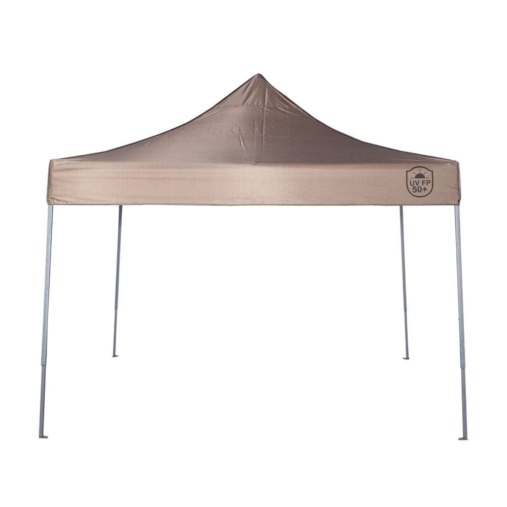 Toldo Desplegable Protección UV FPS50+ 300x300cm Taupe Orange