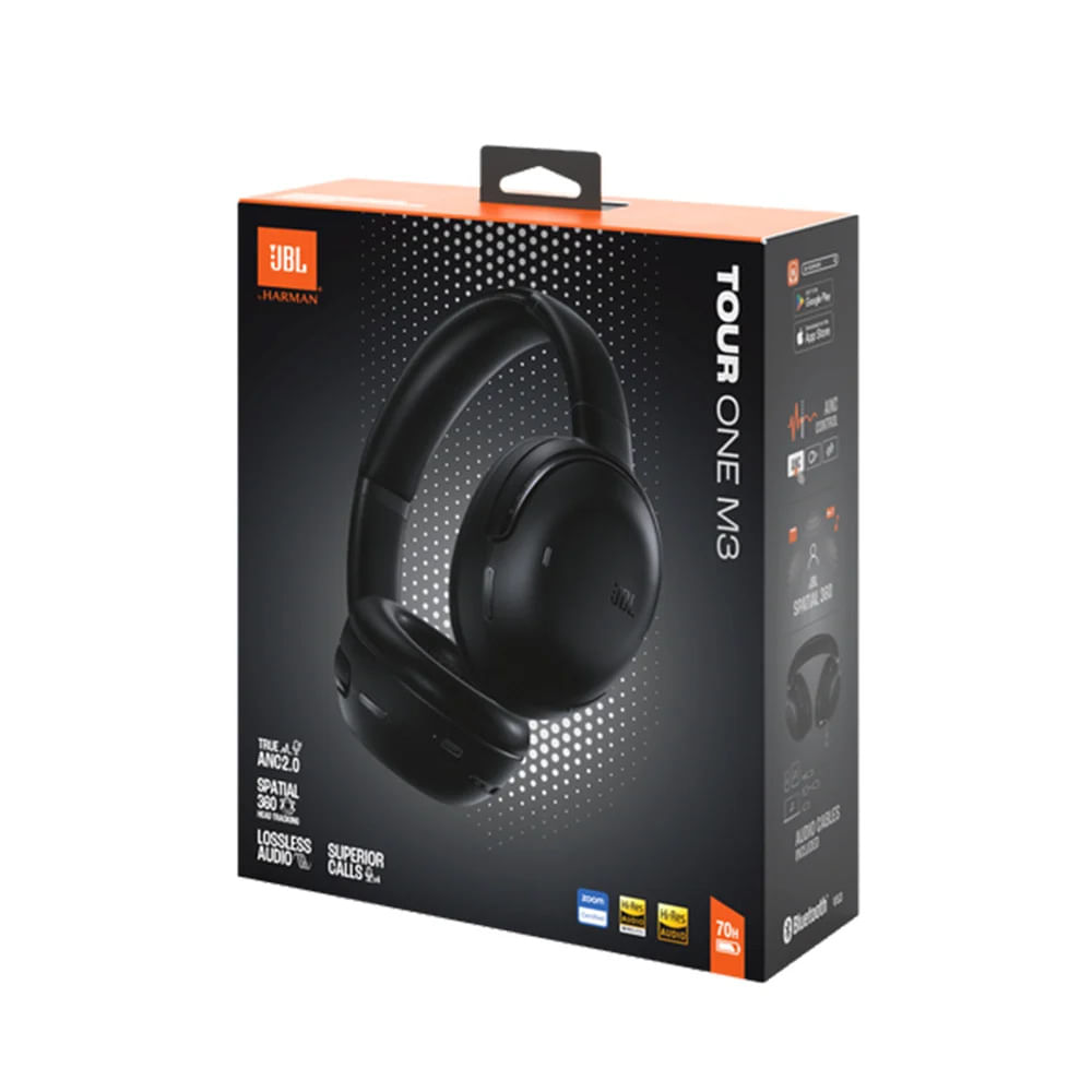 Audífonos JBL Tour One M3 Bluetooth ANC Hi-Res Negro JBLTOURONEM3BLKAM