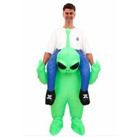 Disfraz Inflable Alienígena que Te Carga