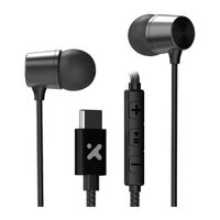 Audífonos Xtech TuneLoop USB-C Micrófono In-Ear Negro XTH-300