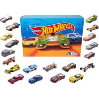 HOT WHEELS PACK 20 AUTOS Y CAMIONES ESTILOS VARIADOS