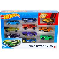HOT WHEELS PACK 10 AUTOS ESTILOS VARIADOS