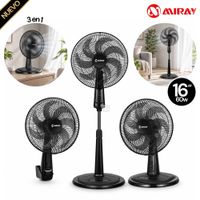 Ventilador Pedestal Miray 3 en 1 de 16 VMP-1059