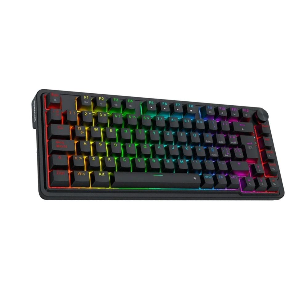 Teclado Redragon Ucal K673 HE Wired 75 Spa Switch Magnetic - Black
