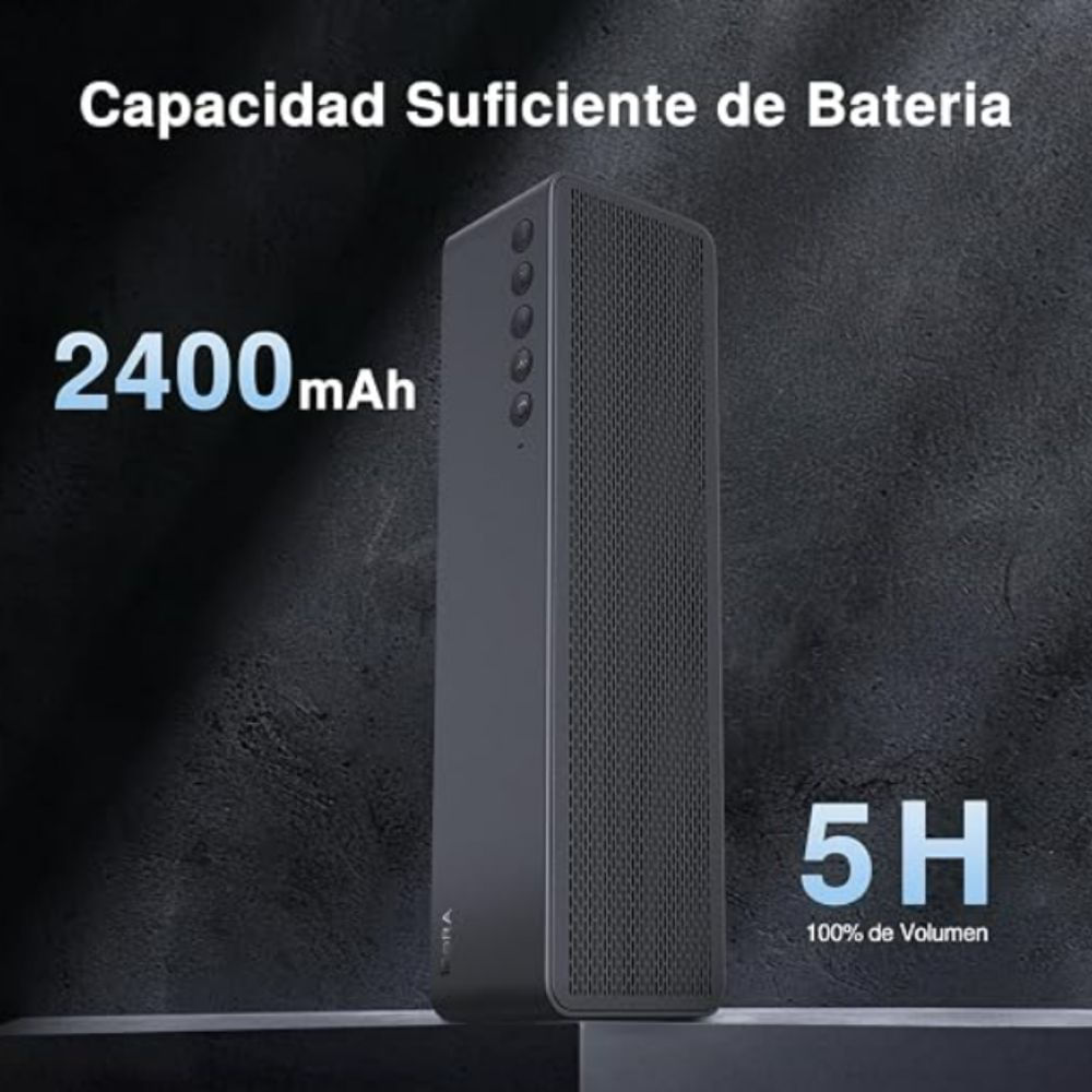 Parlante Bluetooth Portátil BOC250 20W Potente Sonido Estéreo Graves Intensos