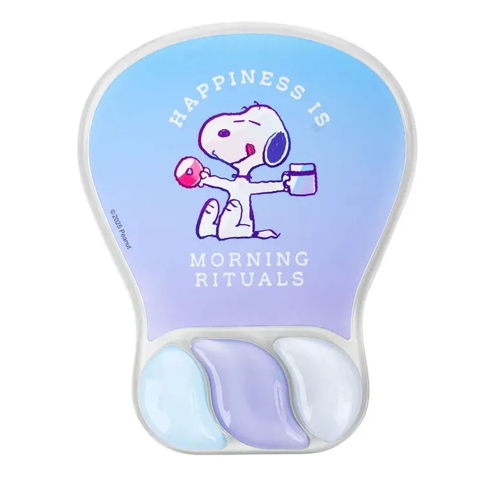 MOUSE PAD SNOOPY CON GELCOLOR PASTEL