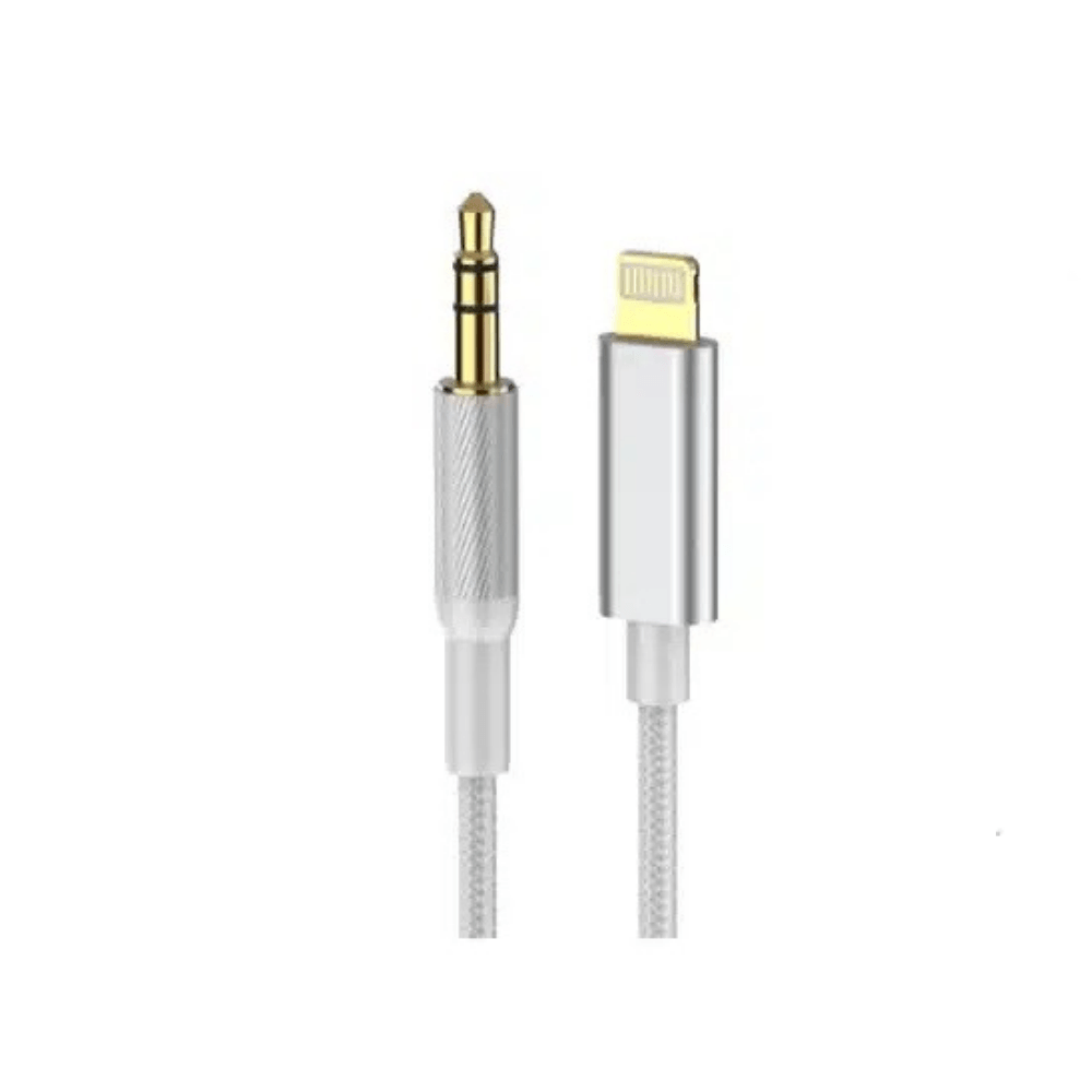 CABLE DE AUDIO LIGHTNING A JACK 3.5MM AUDIO 1M  LDNIO