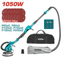 LIJADORA DE DRYWALL 1050W 600-2600RPM PAD 215MM LED INDUSTRIAL